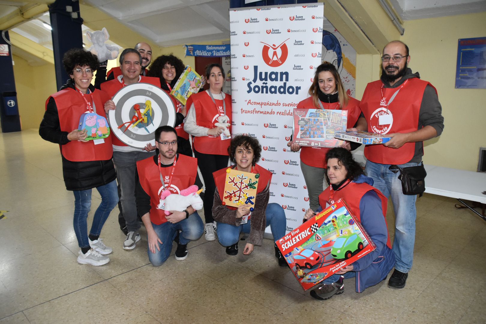 Éxito de la campaña solidaria de recogida de juguetes, juegos y peluches del Recoletas en colaboración con la Fundación JuanSoñador